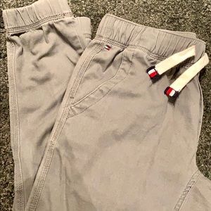 Tommy Hilfiger joggers.